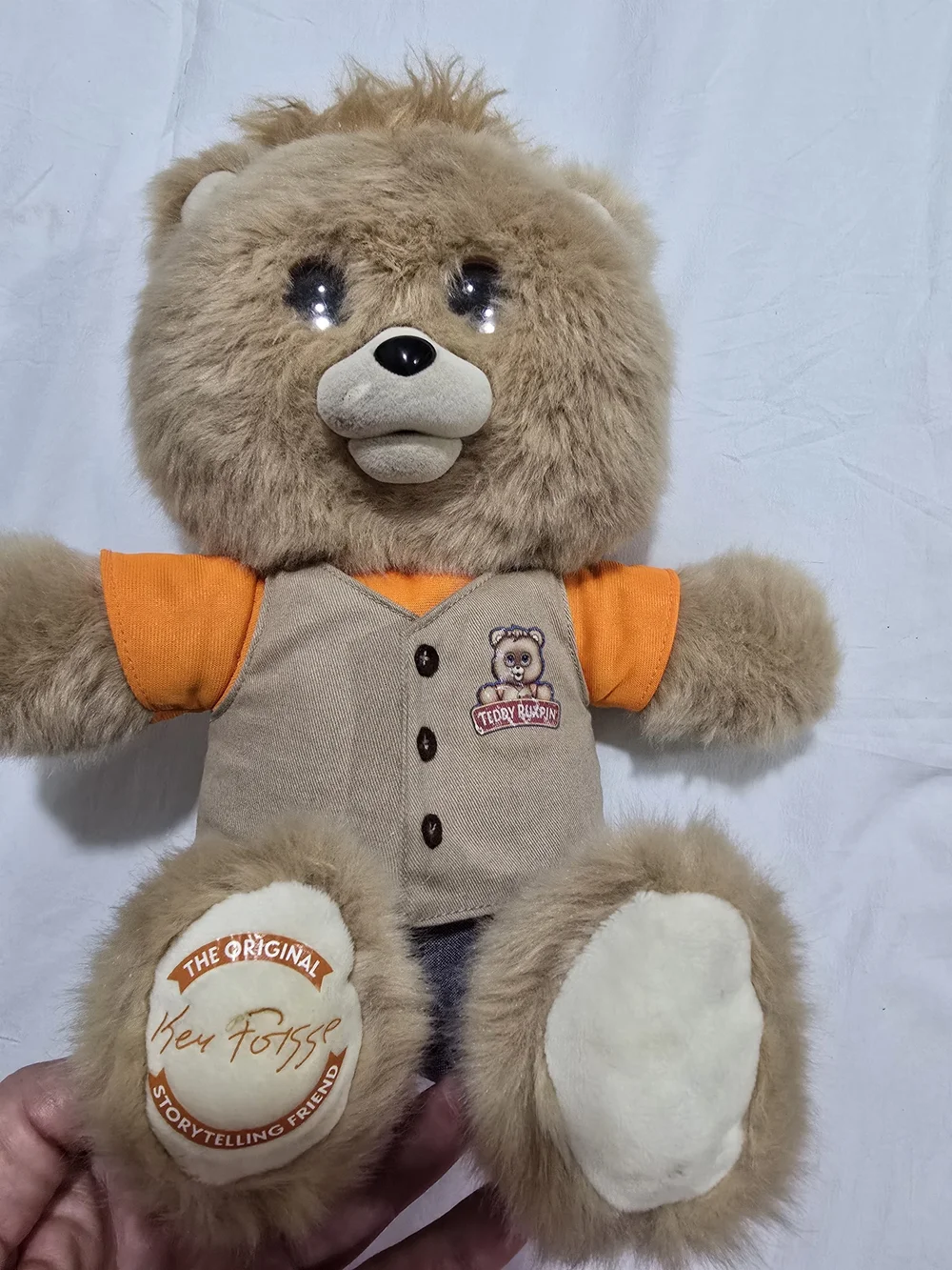 Teddy Ruxpin lights sound